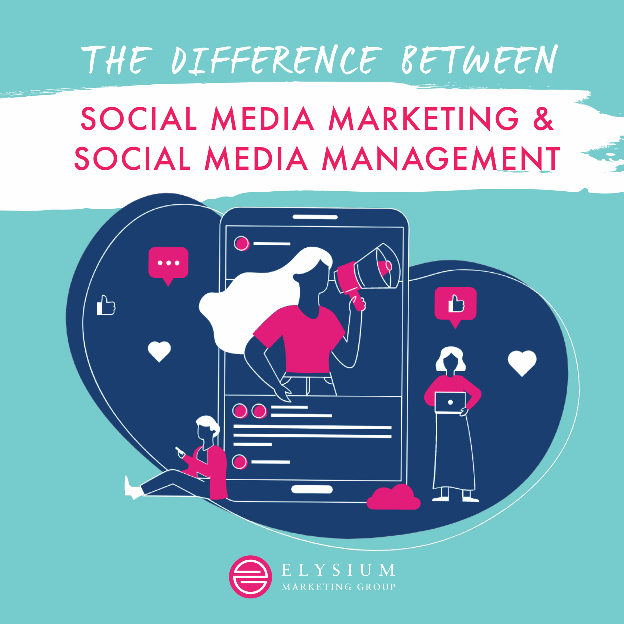 Difference Between Social Media Marketing Social Media Management